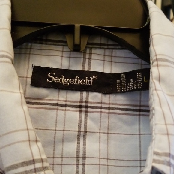Sedgefield Casual Button Down Short Sleeve Shirt - Picture 3 of 4